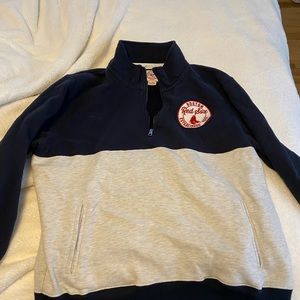 47 brand Red Sox 1/4 zip pullover sweatshirt